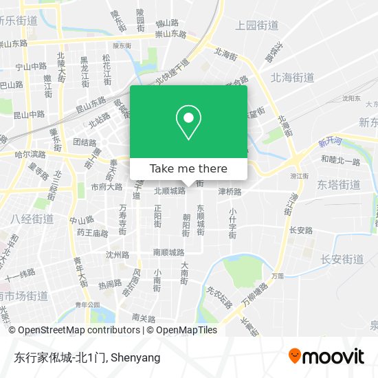 东行家俬城-北1门 map
