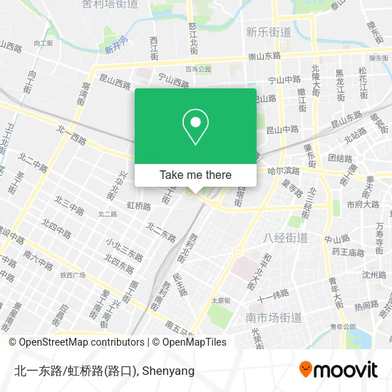 北一东路/虹桥路(路口) map