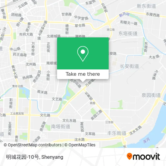 明城花园-10号 map