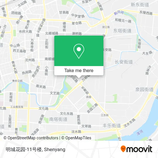 明城花园-11号楼 map