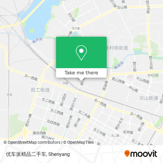 优车派精品二手车 map