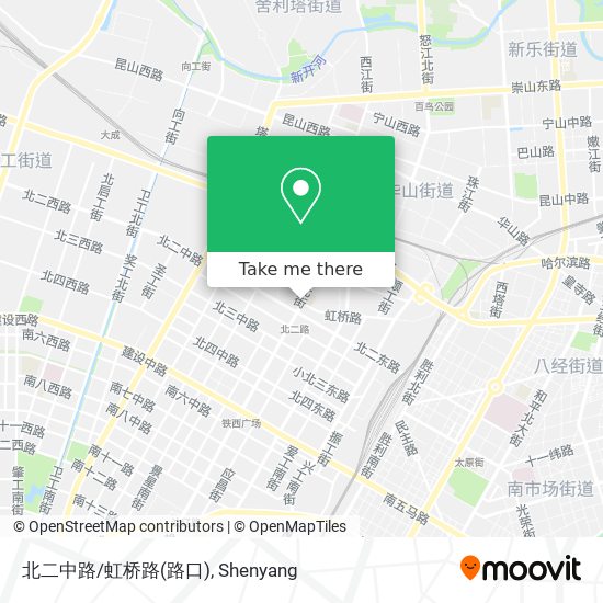 北二中路/虹桥路(路口) map