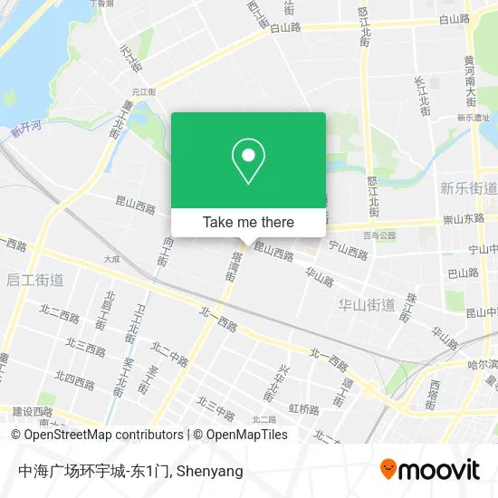 中海广场环宇城-东1门 map