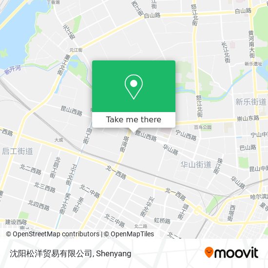 沈阳松洋贸易有限公司 map