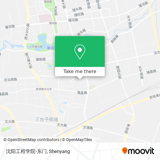 沈阳工程学院-东门 map