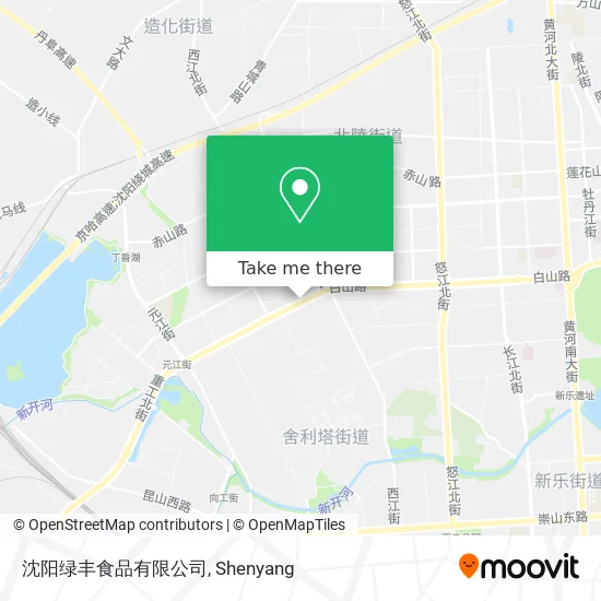 沈阳绿丰食品有限公司 map