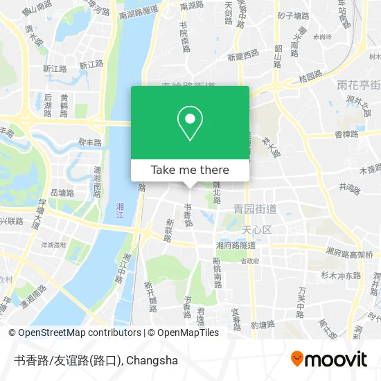 书香路/友谊路(路口) map