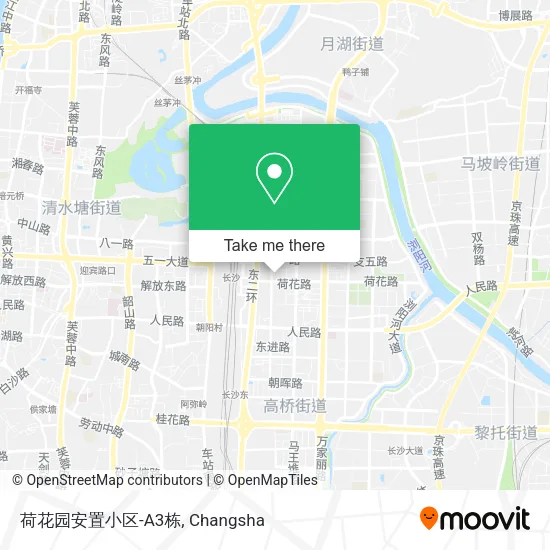 荷花园安置小区-A3栋 map