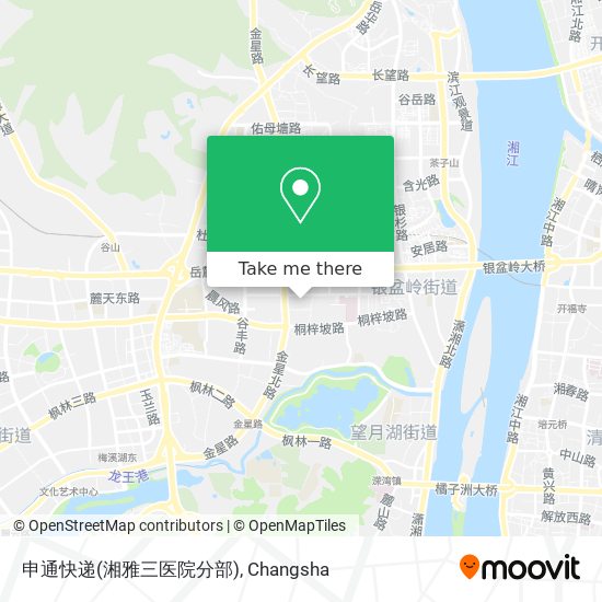 申通快递(湘雅三医院分部) map