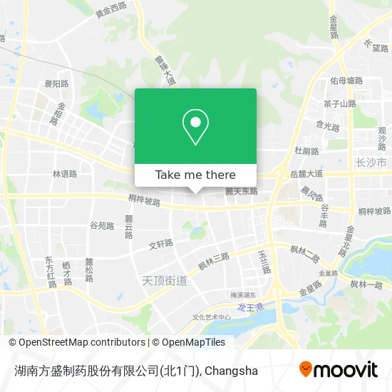 湖南方盛制药股份有限公司(北1门) map