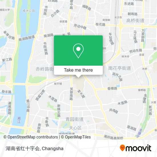 湖南省红十字会 map