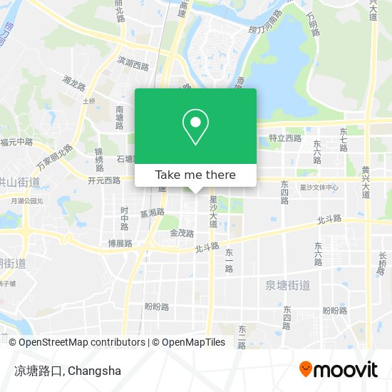 凉塘路口 map