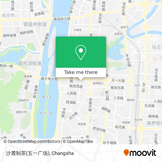 沙麓制茶(五一广场) map