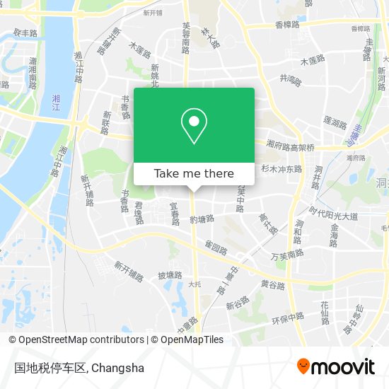 国地税停车区 map