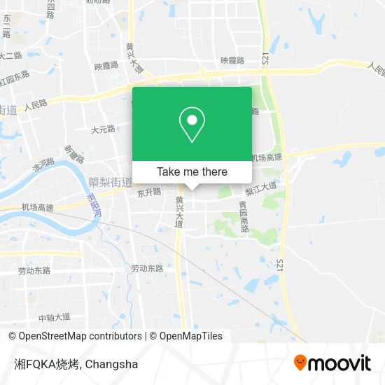 湘FQKA烧烤 map