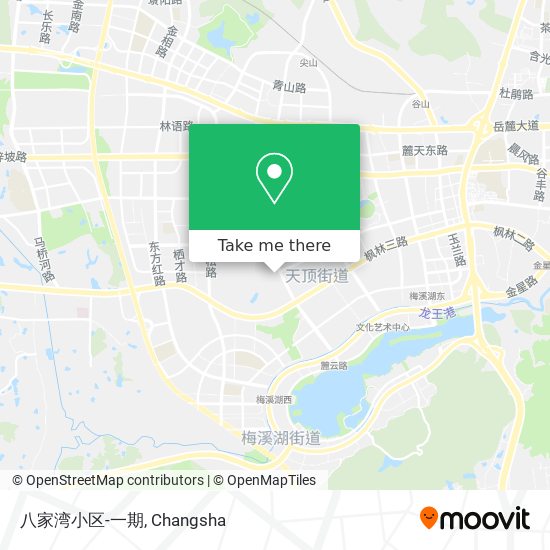 八家湾小区-一期 map