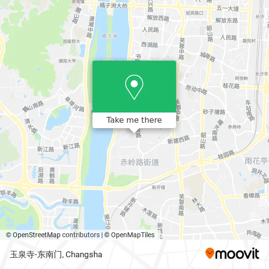 玉泉寺-东南门 map