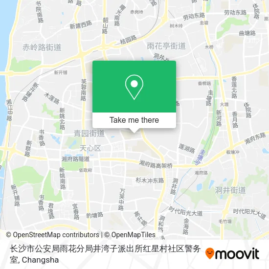 长沙市公安局雨花分局井湾子派出所红星村社区警务室 map