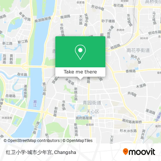 红卫小学-城市少年宫 map