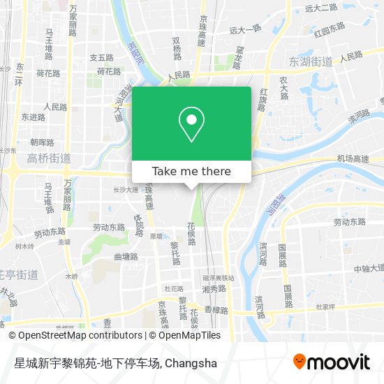 星城新宇黎锦苑-地下停车场 map