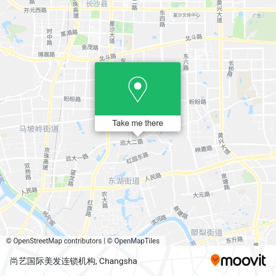 尚艺国际美发连锁机构 map