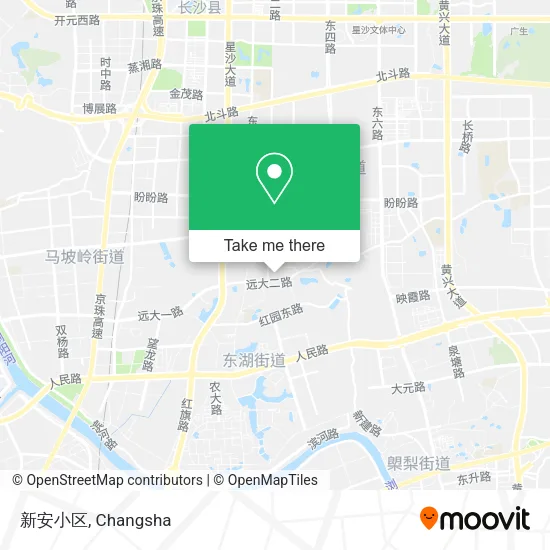 新安小区 map