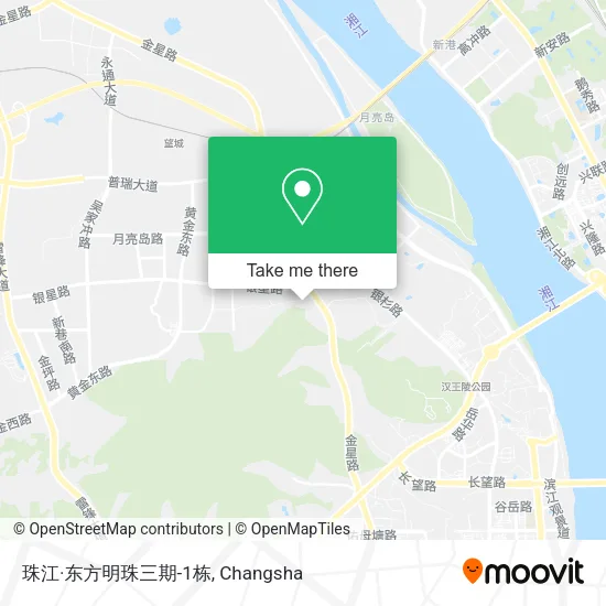 珠江·东方明珠三期-1栋 map