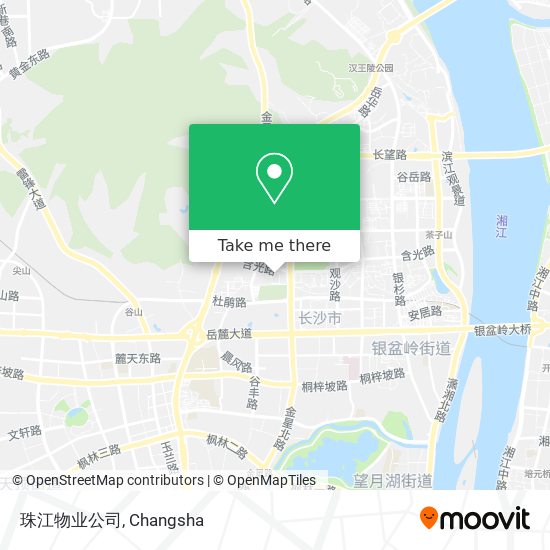 珠江物业公司 map