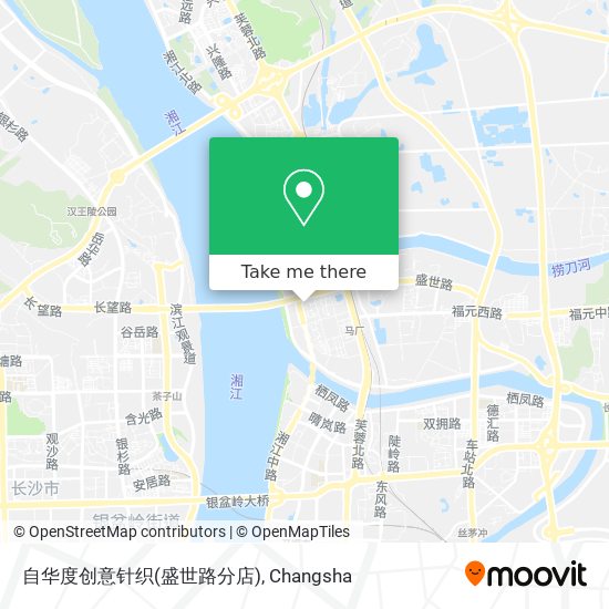 自华度创意针织(盛世路分店) map