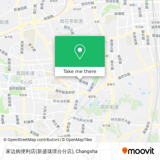 家边购便利店(新盛珑璟台分店) map