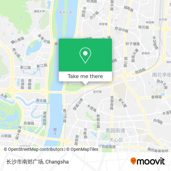 长沙市南郊广场 map