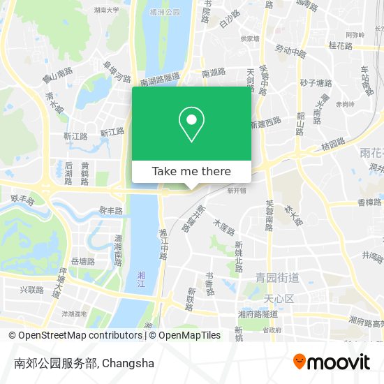 南郊公园服务部 map