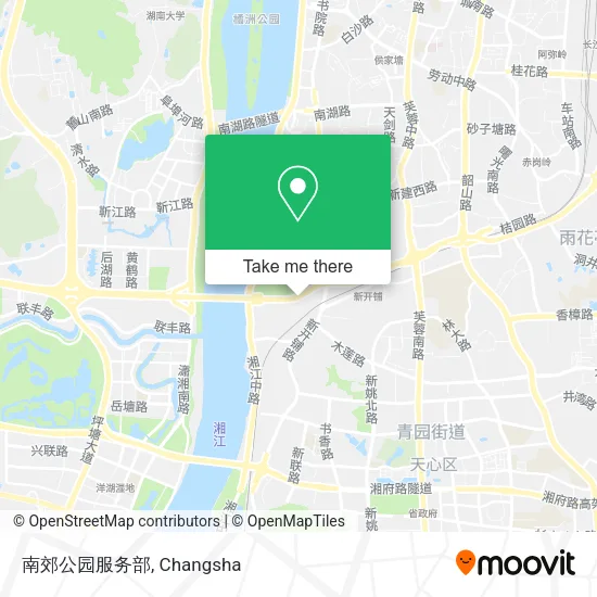 南郊公园服务部 map