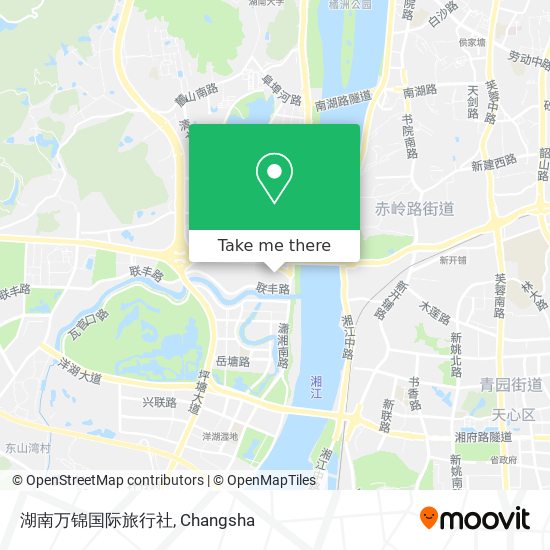 湖南万锦国际旅行社 map