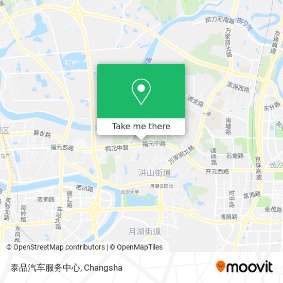 泰品汽车服务中心 map