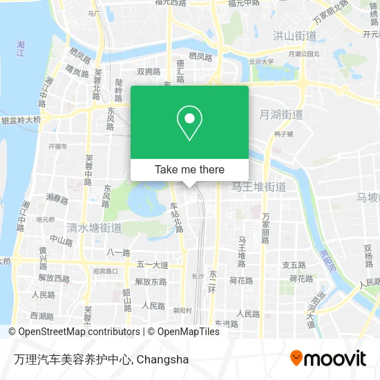 万理汽车美容养护中心 map