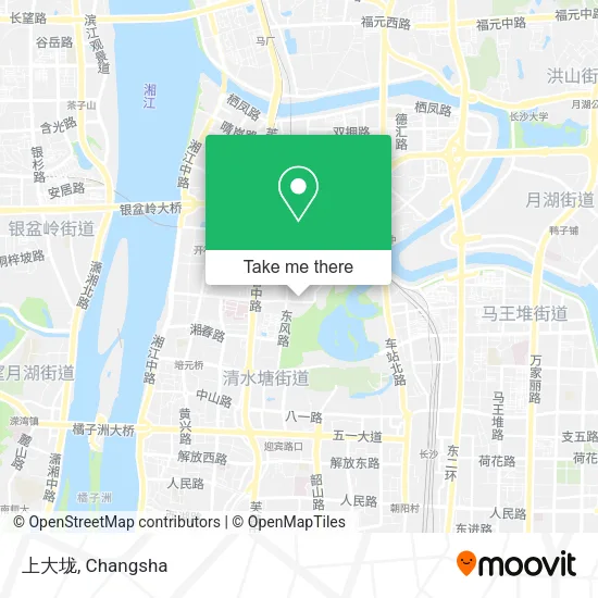 上大垅 map