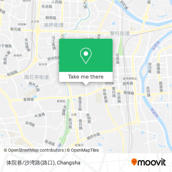 体院巷/沙湾路(路口) map