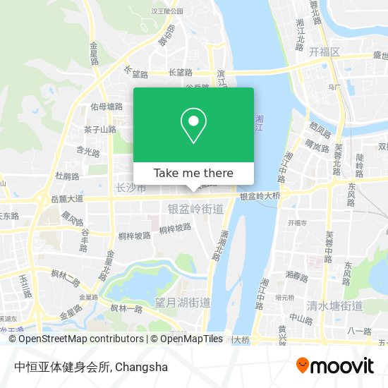 中恒亚体健身会所 map