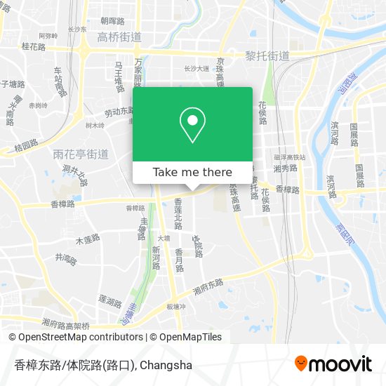 香樟东路/体院路(路口) map