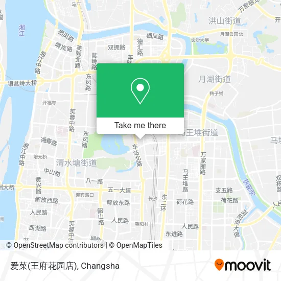 爱菜(王府花园店) map