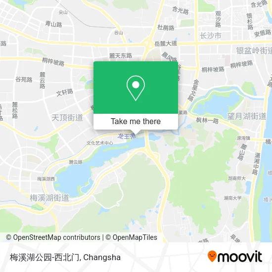 梅溪湖公园-西北门 map