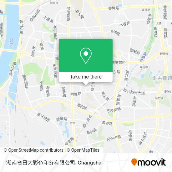 湖南省日大彩色印务有限公司 map