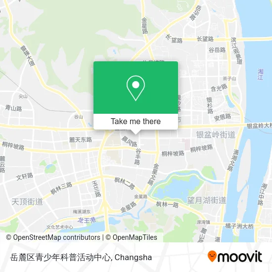 岳麓区青少年科普活动中心 map
