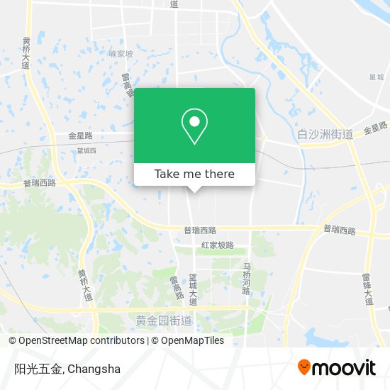 阳光五金 map