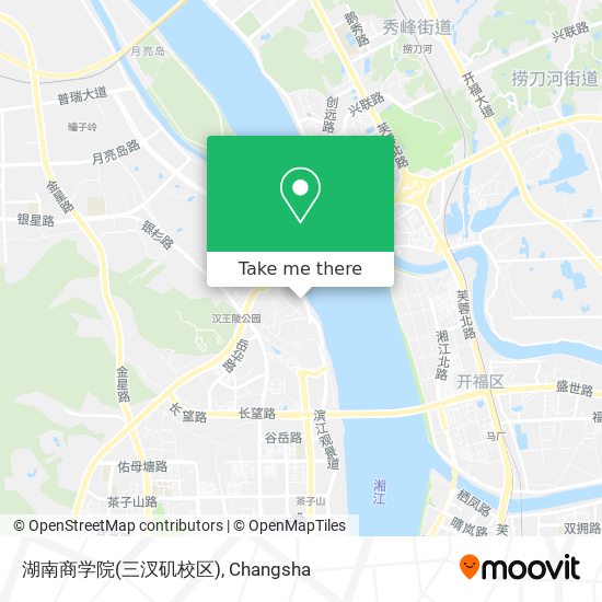 湖南商学院(三汊矶校区) map