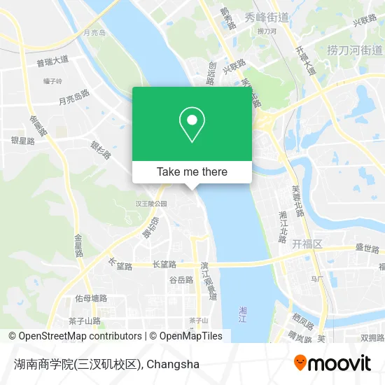 湖南商学院(三汊矶校区) map