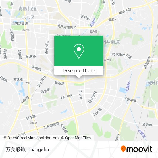 万美服饰 map