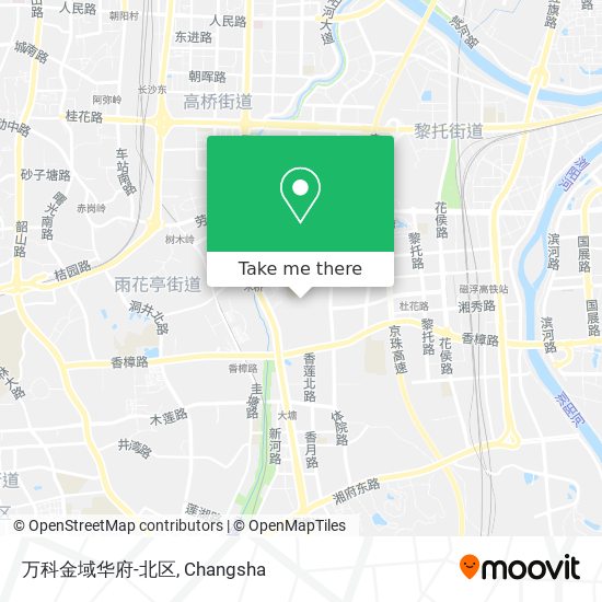 万科金域华府-北区 map