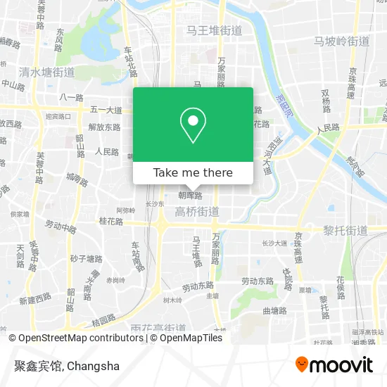 聚鑫宾馆 map